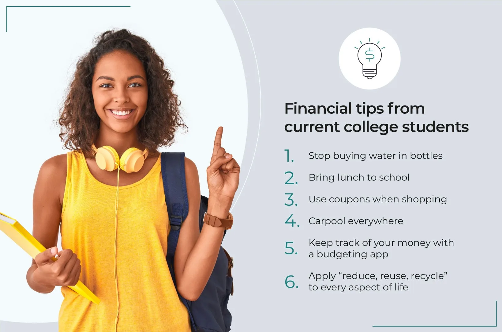financial tips from current college students